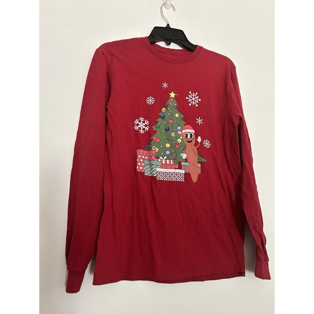 Vintage South Park Mr.Hankey Christmas Poop Long Sleeve Red Men’s Sz SMALL Shirt